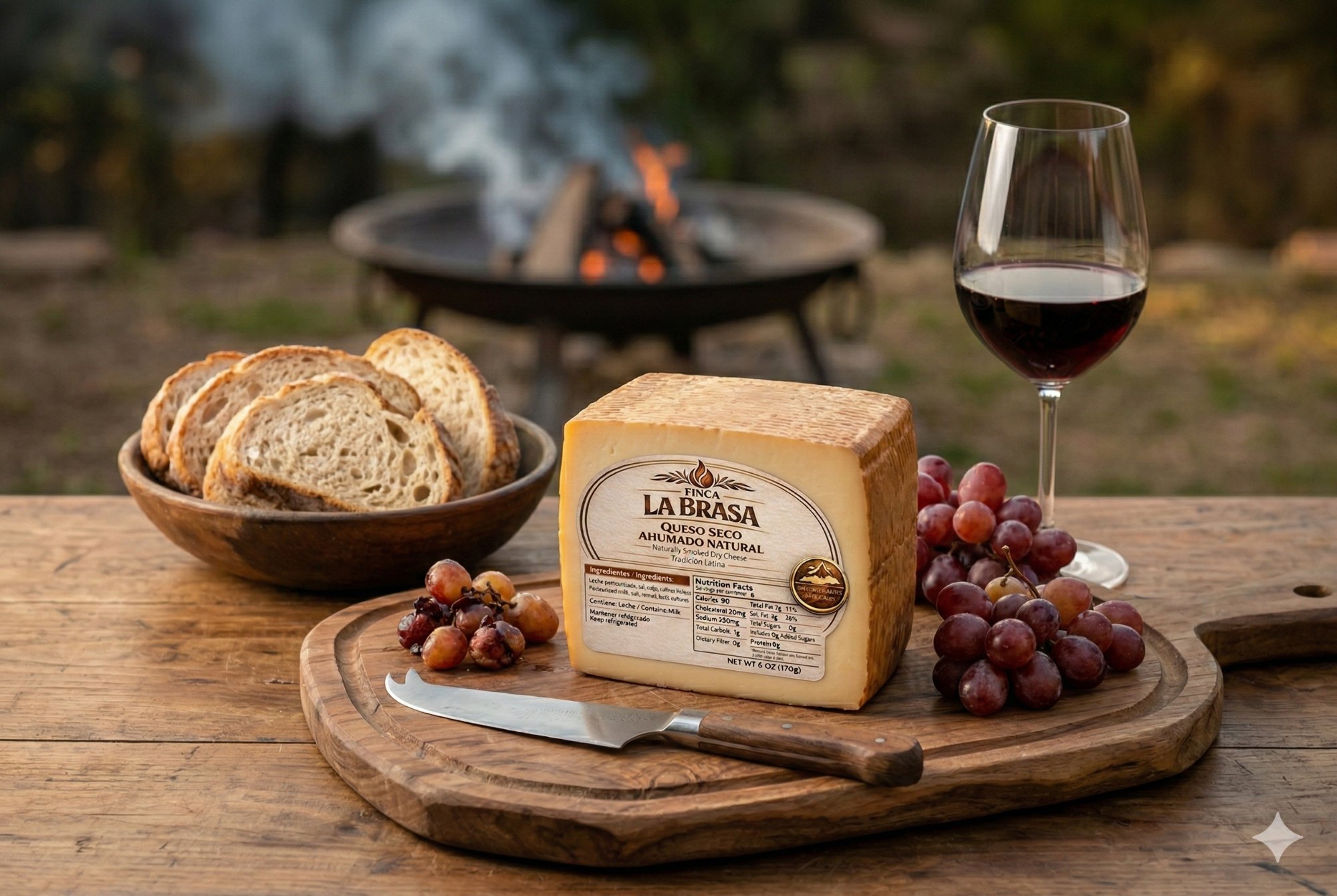 Finca La Brasa - Queso Ahumado Premium